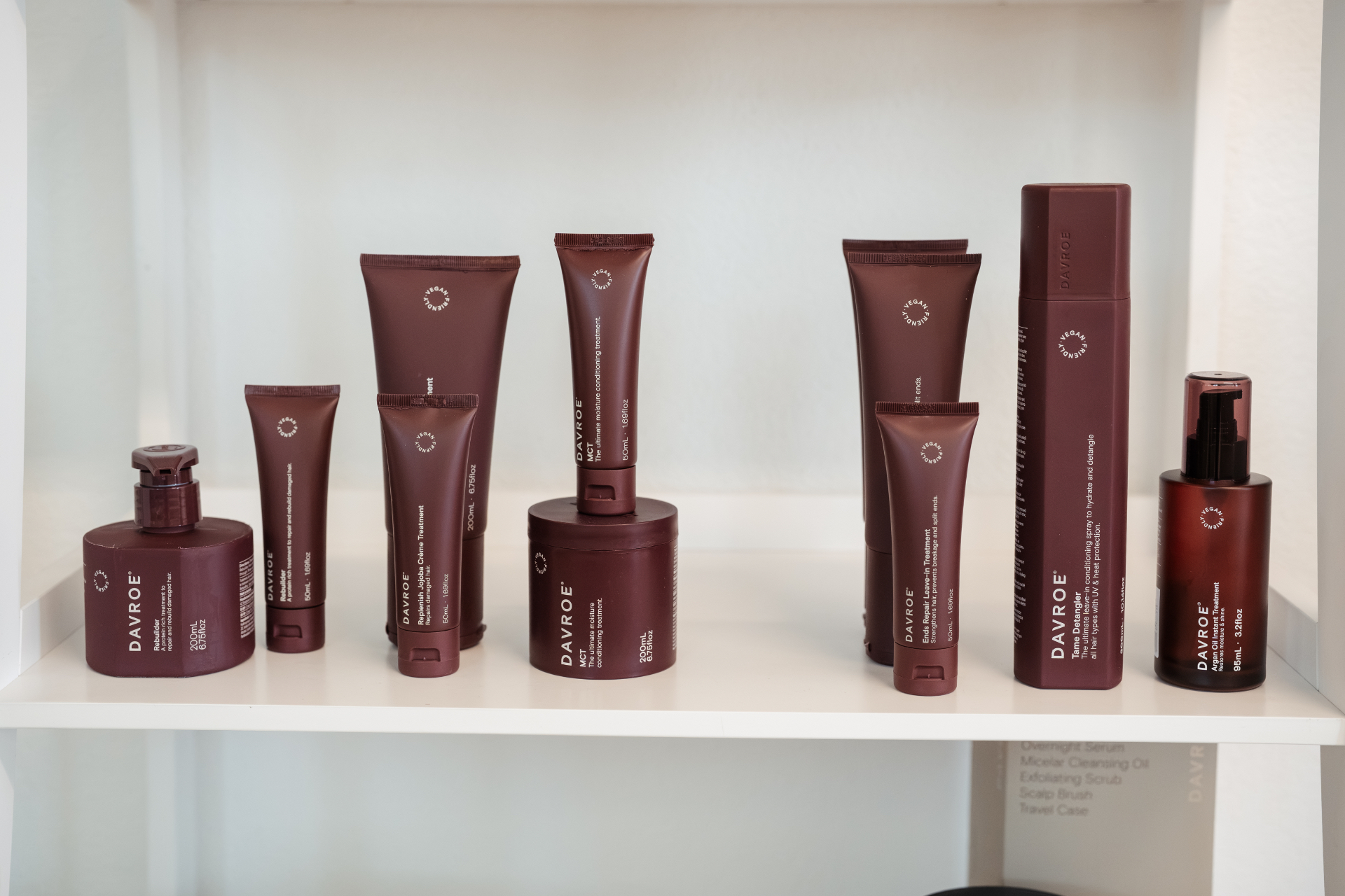 Davroe Treatment-Serie im Regal